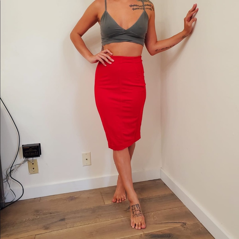 Pencil skirt